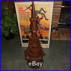 Tim Burton Movie Prop Planet Of The Apes 2001 Final Ape Army Chimney Tents +auto