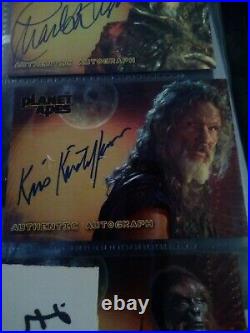Topps Planet Of The Apes Authentic Autograph Auto Card Kris Kristofferson