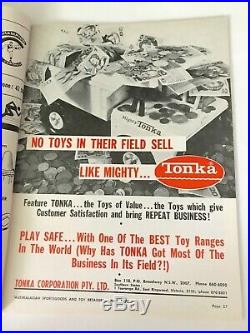 Toy Retailer Magazine 1975 Mego Toltoys Planet Of The Apes Surfa Sam Skateboards