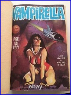 VAMPIRELLA Turkish 1977 COMPLETE Space 1999 Planet of the Apes GREAT x 12 issues