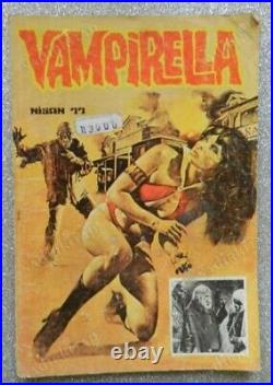 VAMPIRELLA Turkish Comic 1977 + PLANET of the APES comic cover + inside oldest