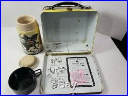 VINTAGE 1974 PLANET OF THE APES LUNCHBOX with THERMOS
