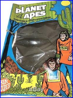 VINTAGE 1974 PLANET OF THE APES Warrior COSTUME (BEN COOPER) Boxed