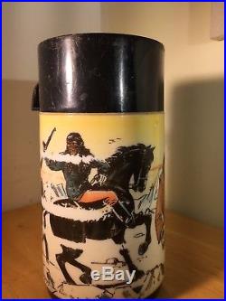 VINTAGE 1974 PLANET of the APES LUNCHBOX BEAUTIFUL NICE CLEAN SHAPE WITH THERMOS