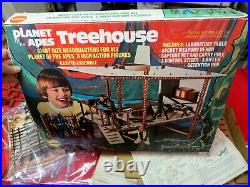 VINTAGE MEGO 1974 PLANET OF THE APES TREE HOUSE SET WithBOX / INSTRUCTIONS
