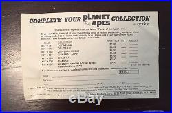 VINTAGE Planet of the Apes Scene in a Bottle JAIL WAGON addar 1975