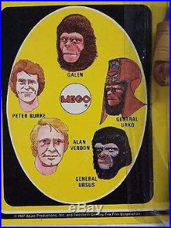 VTG Planet of the Apes mego action figure Pota General Urko sealed unpunchedCard