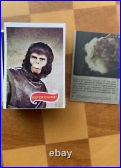 Vintage 1967 Apjac Bubblegum Planet of The Apes Cards Full Set amazing condition