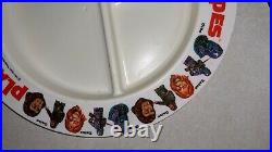 Vintage 1967 Deka Planet Of The Apes Plastic Divided Plate USA
