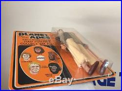 Vintage 1967 Mego Planet Of The Apes Peter Burke Unpunched Case Fresh WOW