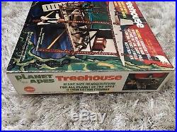 Vintage 1967 Mego Planet of the Apes Treehouse (Not Complete) With Box LOOK