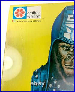 Vintage 1967 Planet of the Apes 32.5 3 Dimensional Wall Plaque Sealed Very Rare