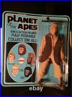 Vintage 1967 Planet of the Apes 8 Action Figure Alan Verdon New In Box NIB