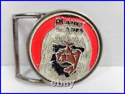 Vintage 1967 Planet of the Apes Belt Buckle Lee Belt Company Dr. Zaius