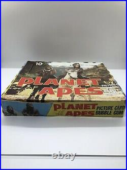 Vintage 1967 Planet of the Apes Original Empty Box Topps Picture Card Gum POTA