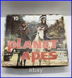 Vintage 1967 Planet of the Apes Original Empty Box Topps Picture Card Gum POTA