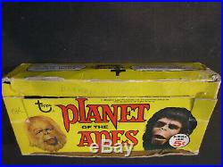 Vintage 1969 Topps Planet of the Apes Display Box for Wax Trading Cards