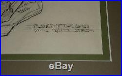 Vintage 1970s Planet of the Apes Original Model Art from Addar Archive Cornelius