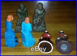 Vintage 1970s Planet of the Apes Play Pal Banks, Molds, Ceramic Bootlegs