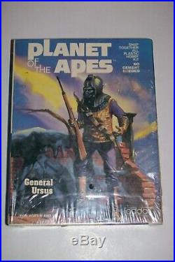 Vintage 1973 Addar Planet Of The Apes Model Lot Of 4