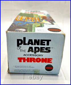 Vintage 1974 Mego Planet Of The Apes Dr. Zaius Accessory Throne with original box