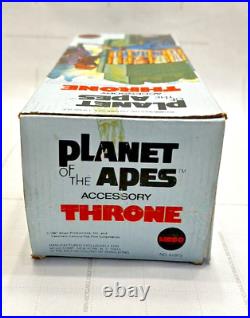 Vintage 1974 Mego Planet Of The Apes Dr. Zaius Accessory Throne with original box