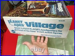 Vintage 1974 Mego Planet Of The Apes Village Fold Out Playset Boxed