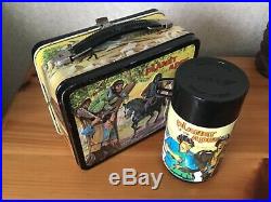 Vintage 1974 Planet Of The Apes Lunchbox And Thermos