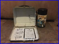 Vintage 1974 Planet Of The Apes Metal Lunchbox With Thermos GC