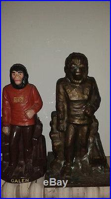 Vintage 1974 Planet of the Apes Galen BANK FACTORY MOULD FROM APJAC RARE POTA