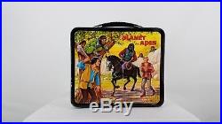 Vintage 1974 Planet of the Apes Lunchbox with Thermos and bonus Thermos