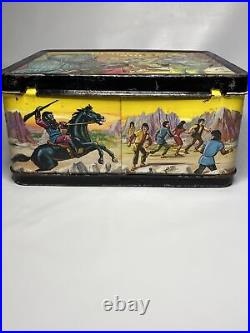 Vintage 1974 Planet of the Apes Metal Lunchbox & Matching Thermos