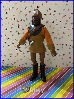 Vintage 1975 Cipsa Planet of the Apes Mexican General Urko Figure (Mego Boots)