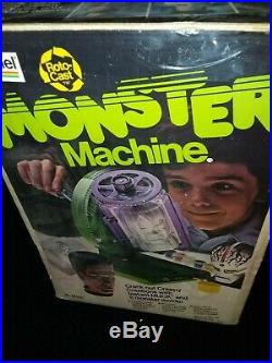 Vintage 1977 Gabriel Roto-Cast Monster Machine 5 Monster Molds Instruction Book