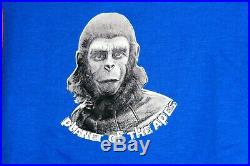 Vintage'74 Shirt Planet Of The Apes Puffy Design Roddy McDowall Cornelius Chimp