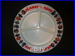 Vintage Apjac Planet of the Apes Dinnerware Set (Plate, Bowl, Mug, Tumbler)
