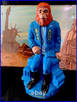 Vintage CLASSIC PLANET of the APES Banks! GALEN & ZAIUS 10 Play Pal APJAC 1974