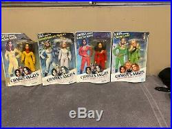 Vintage Hasbro Charlies Angels Action Figure Doll Lot Complete Set Of 4 1970s