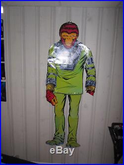 Vintage Life Size 1970s Planet of the Apes Galen Lifesize Figure Wall Plaque