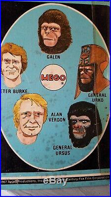 Vintage MEGO 8 1967 Planet of the Apes Alan Verdon MOC POTA Carded Doll figure