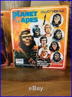 Vintage MEGO PLANET OF THE APES Soldier Ape 8 inch Palitoy Card