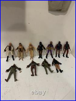 Vintage Mego Planet Of The Apes Lot Of 11 Action Figures