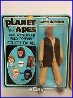 Vintage Mego Planet Of The Apes Peter Burke & Alan Verdon Moc Figure Lot