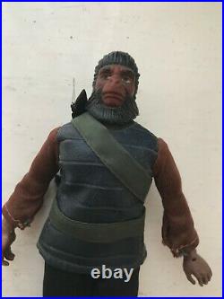 Vintage Mego Planet Of The Apes Series Action Figure General Urko Ursus Soldier