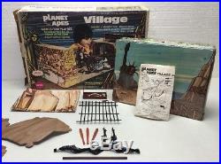 Vintage Mego Planet Of The Apes Village Playset / With Original Box / Very Nice