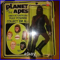 Vintage Mego Planet of the Apes Action Figure General Urso Original w Orig Card