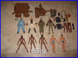 Vintage Mego Planet of the Apes Used Figure Wago & Accessories Urko Soldier Lot