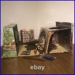 Vintage Mego Planet of the Apes Village Playset! NEAR COMPLETE