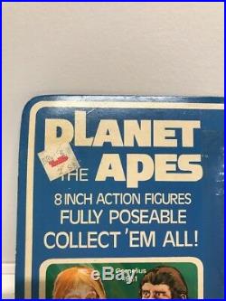 Vintage PLANET OF THE APES Cornelius 1967 MEGO MINT ON CARD Crack Bubble