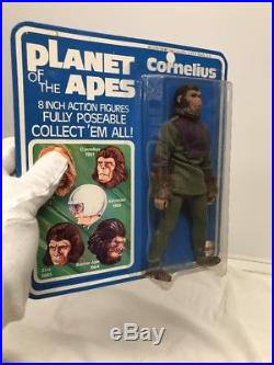 Vintage PLANET OF THE APES Cornelius 1967 MEGO MINT ON CARD RARE